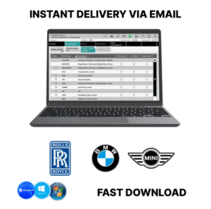 Ista+ 2025, ISTA D and P, INPA+, ITOOLS, DR GINI for BMW (all software bundle)