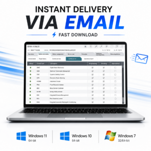 instant delivery via email Ista+ 2026, ISTA D and P, INPA+, ITOOLS, DR GINI for BMW (all software bundle)
