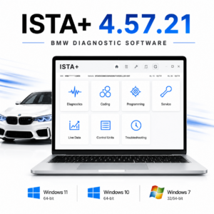 ISTA+ 2026 version 4.57.21 + Installation Service, INPA+, ITOOLS, DR GINI for BMW (all software bundle)