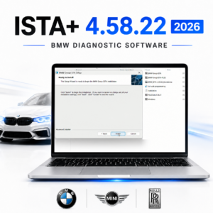 ISTA+ 2026 version 4.58.22, INPA+, ITOOLS, DR GINI for BMW (all software bundle)
