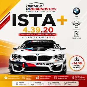 ista 4-39-20-psdZDATA LITE 4,52,15 BMW ISTA+ 4.39.20 + PSdZData Lite 4.52.15 – Standalone Diagnostic Software